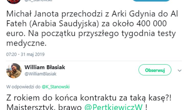 HIT! Transfer piłkarza Arki Gdynia za 400 tys € do klubu z Arabii Saudyjskiej!